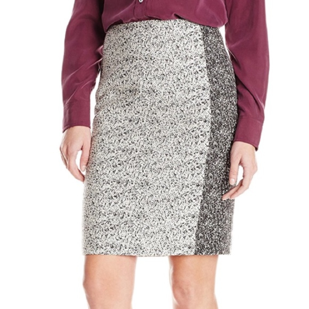 Calvin Klein Jacquard Pencil Skirt