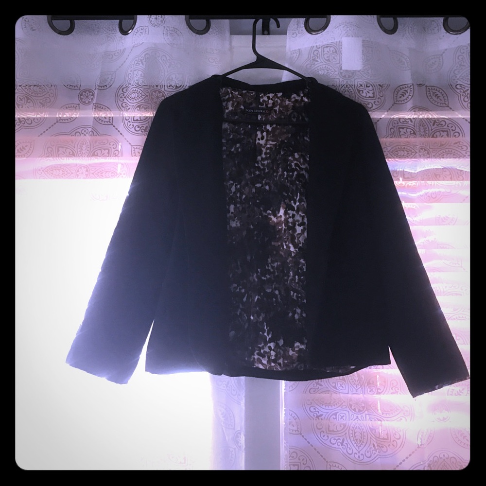 Black blazer