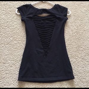 🔥FINAL PRICE🔥Folter Cut Out Back Tee