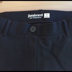 Betabrand Dress Pant Yoga Pant - black bootcut