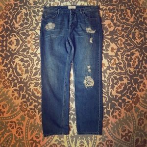 Free People Ripped Jeans