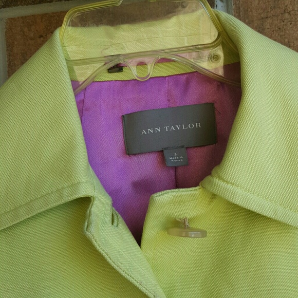 Ann Taylor Spring Peacoat size small - Picture 3 of 7