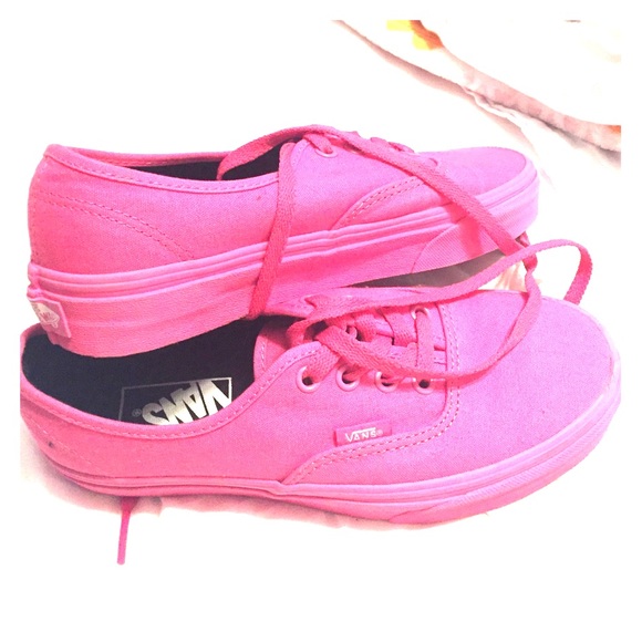 all pink vans