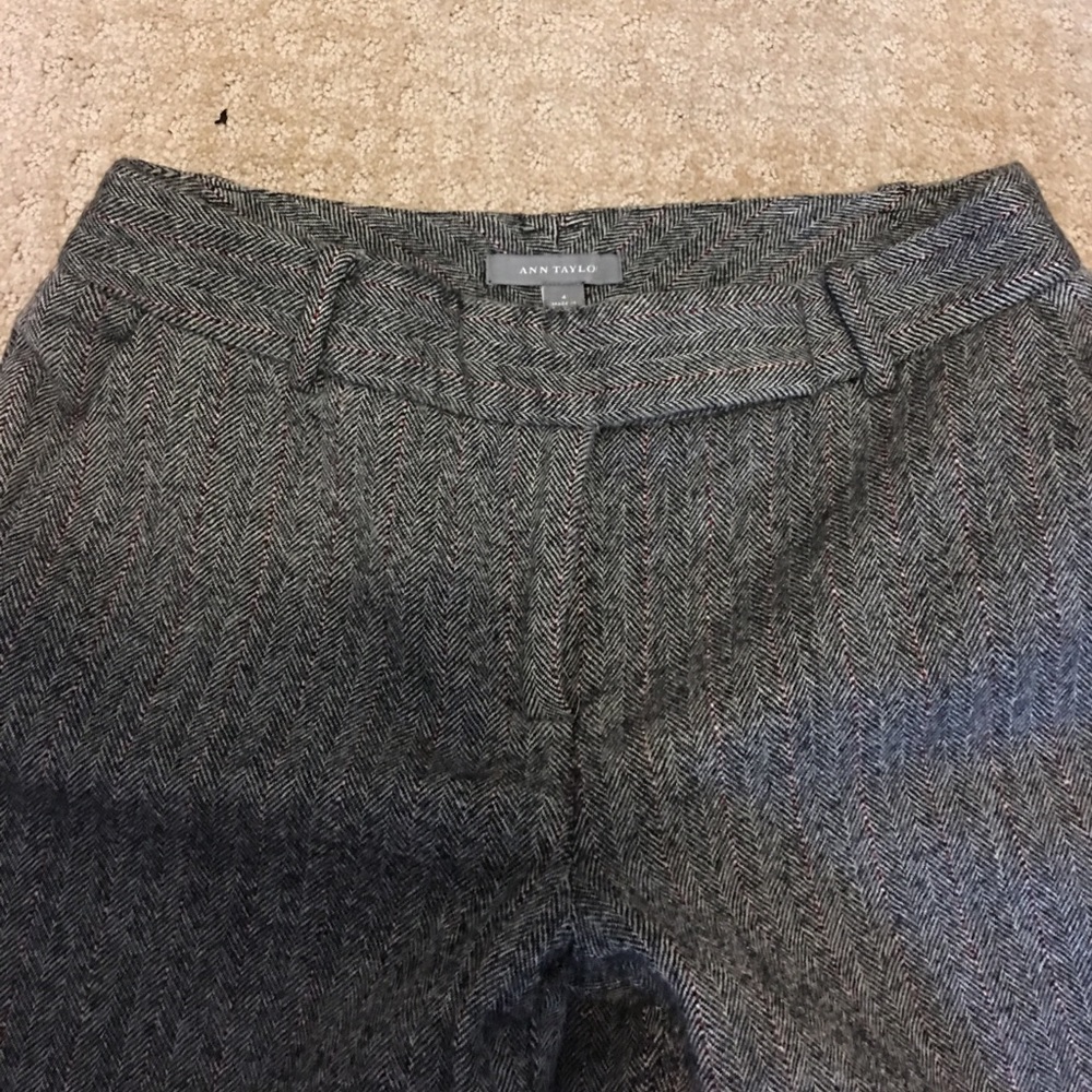 Gray business casual pants