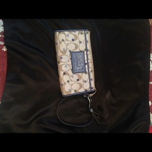Coach wristlet