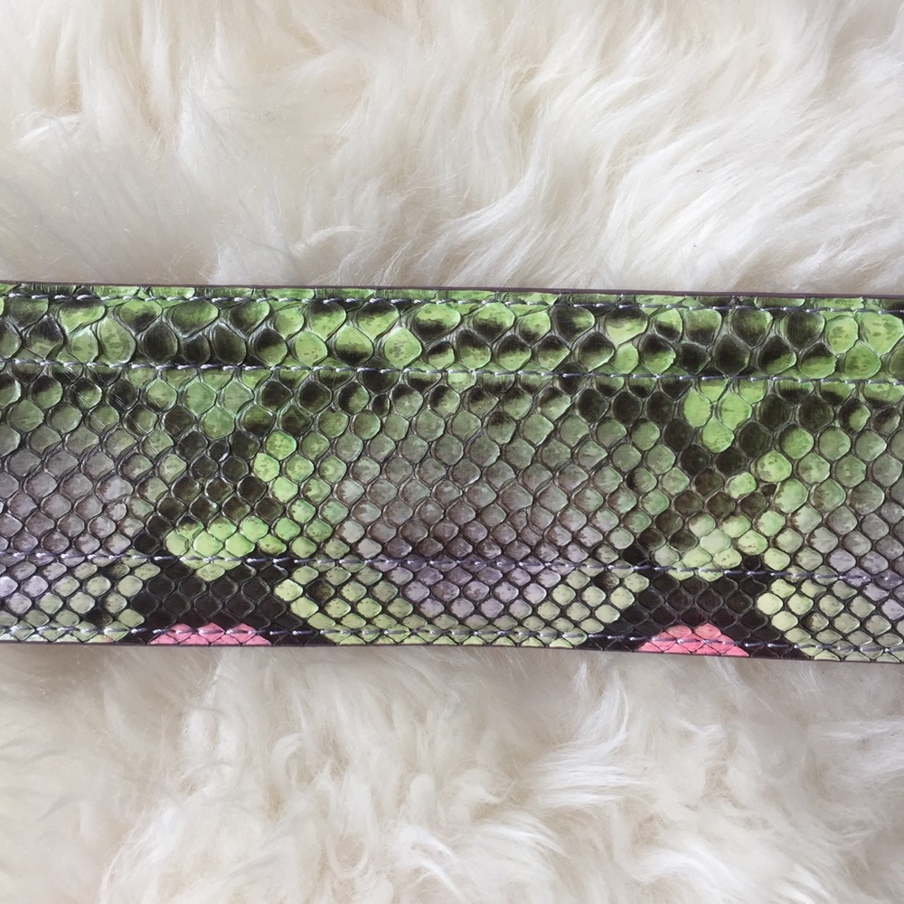 Michael Kors Genuine Python Belt