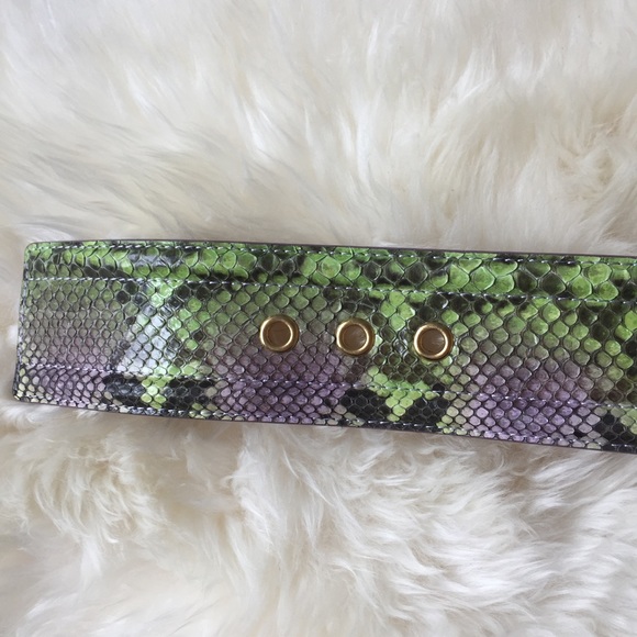 Michael Kors Genuine Python Belt - Picture 4 of 6