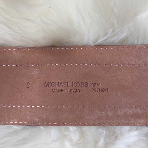 Michael Kors Genuine Python Belt - Picture 6 of 6