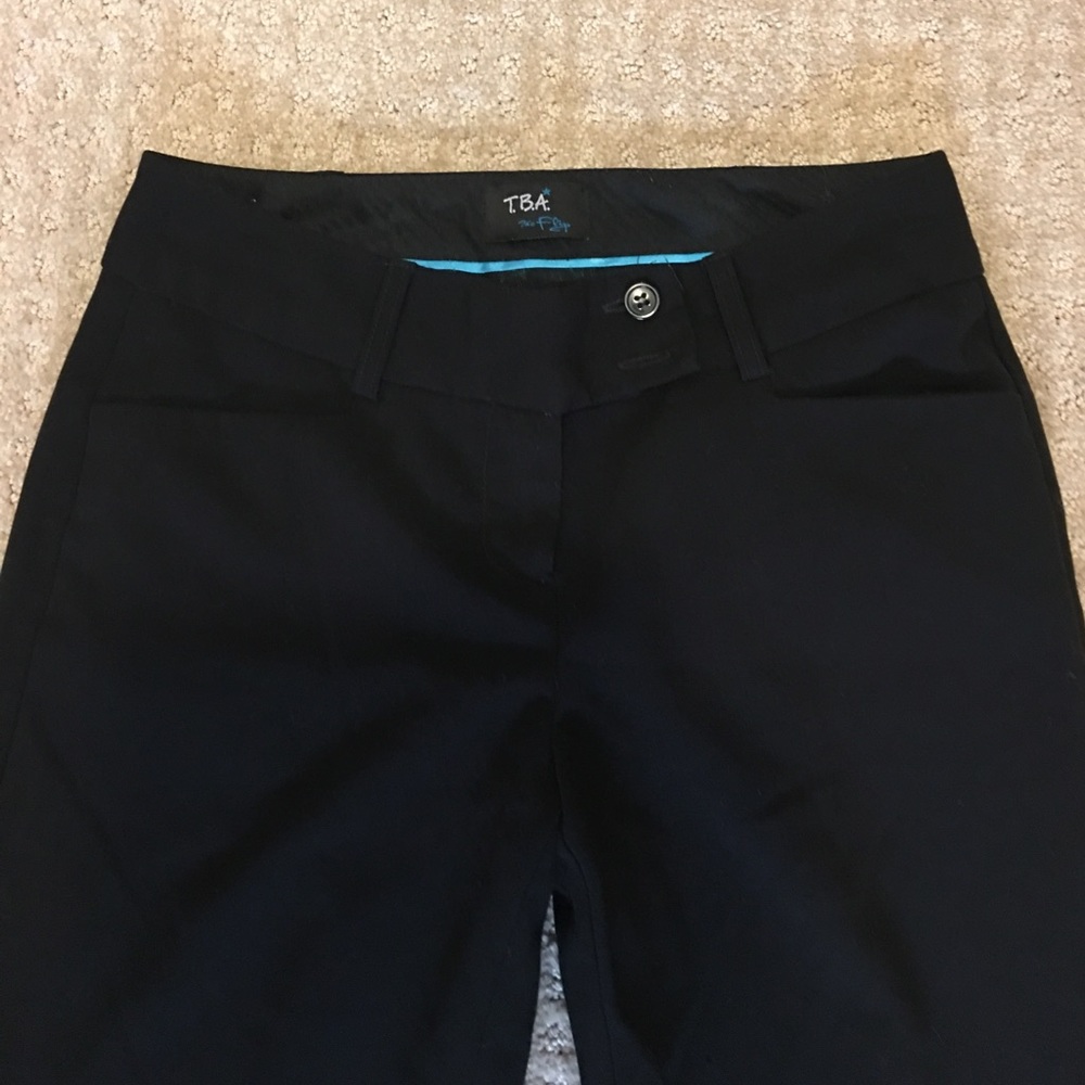 Stretchy black pants