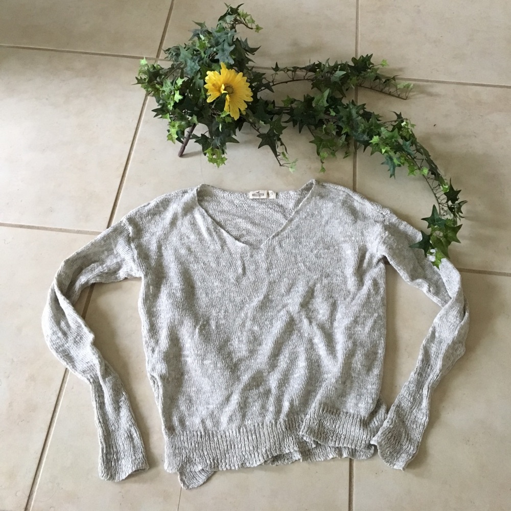 Tan/Cream Hollister Light Sweater