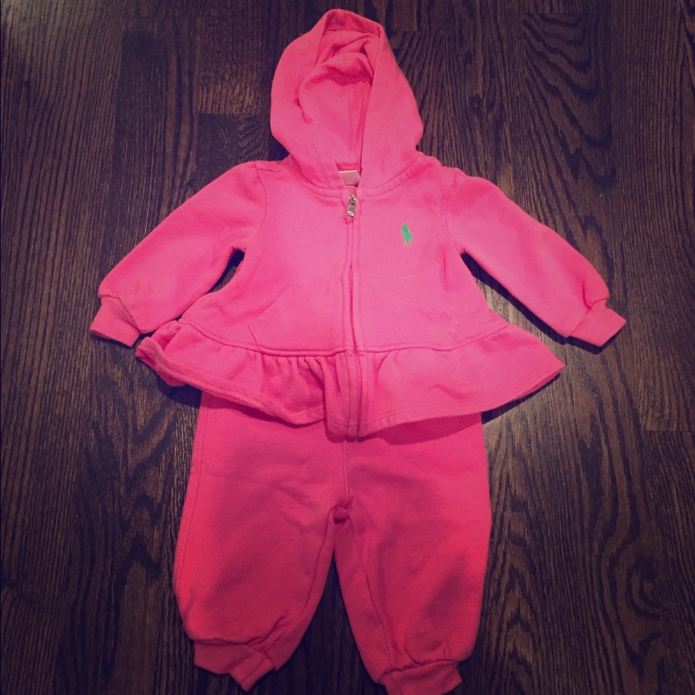 6 mo Ralph Lauren sweatsuit