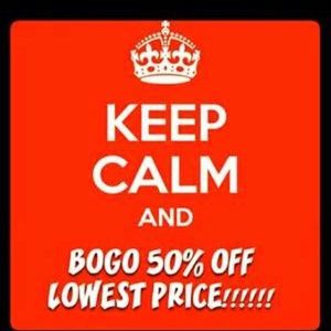 ALL TOPS SALE🎉🎉🎉 TOPS BOGO 50 % off!!