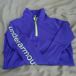 Under armour half zip