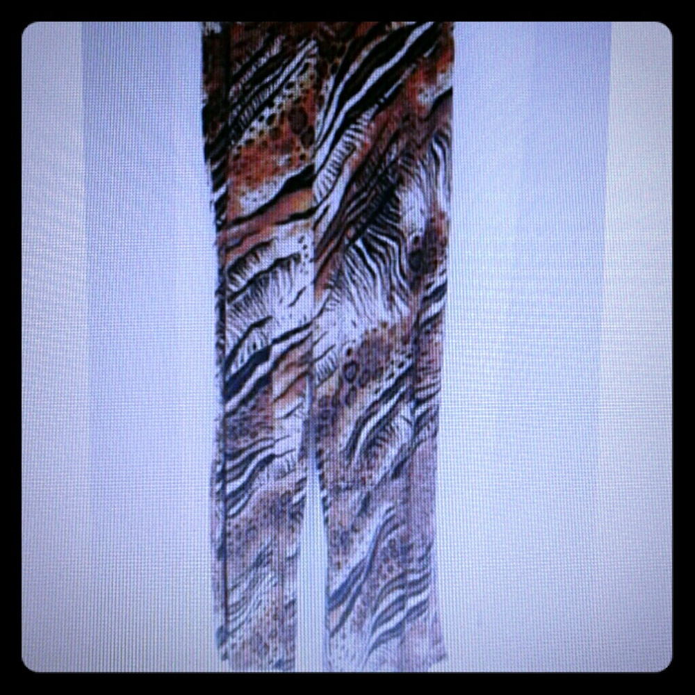 Peck & Peck Multicolor Animal Print Size XL
