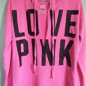Pink hoodie