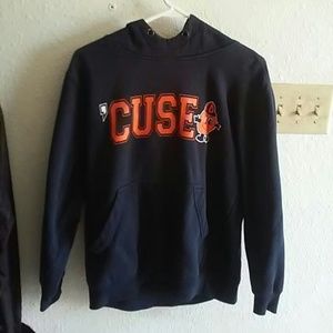 Navy Blue and Orange Syracuse Hoodie