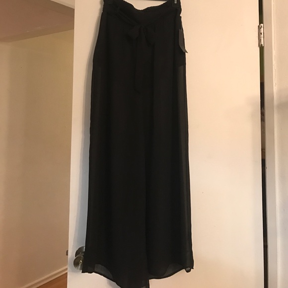 Women's pants see thru very trendy black - Picture 2 of 3