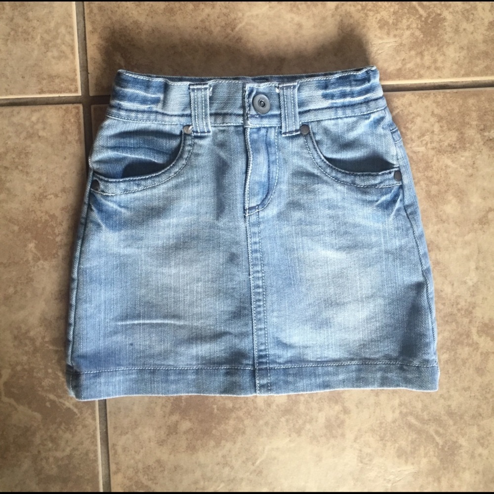 Girls Jean Skirt