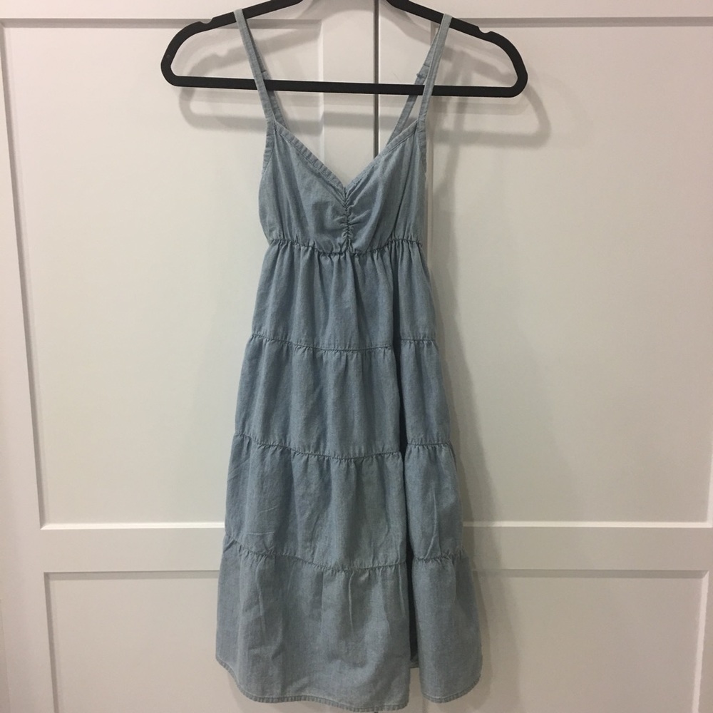 H&M Blue Cotton Summer Dress