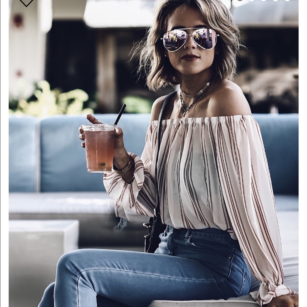 Off the shoulder top