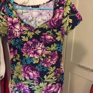 Floral cotton dress