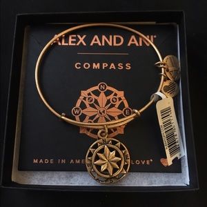Alex & Ani Compass Charm Bracelet