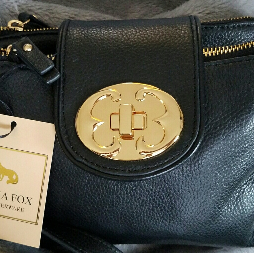 Emma Fox Crossbody Leather Bag