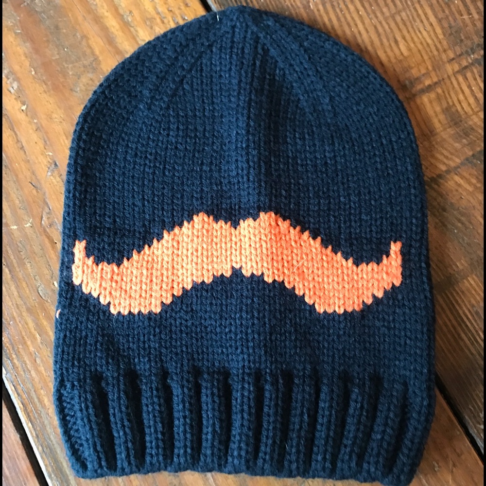 Mustache Beanie