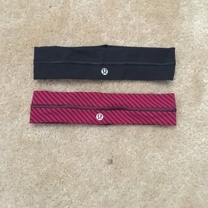 Two lululemon headbands