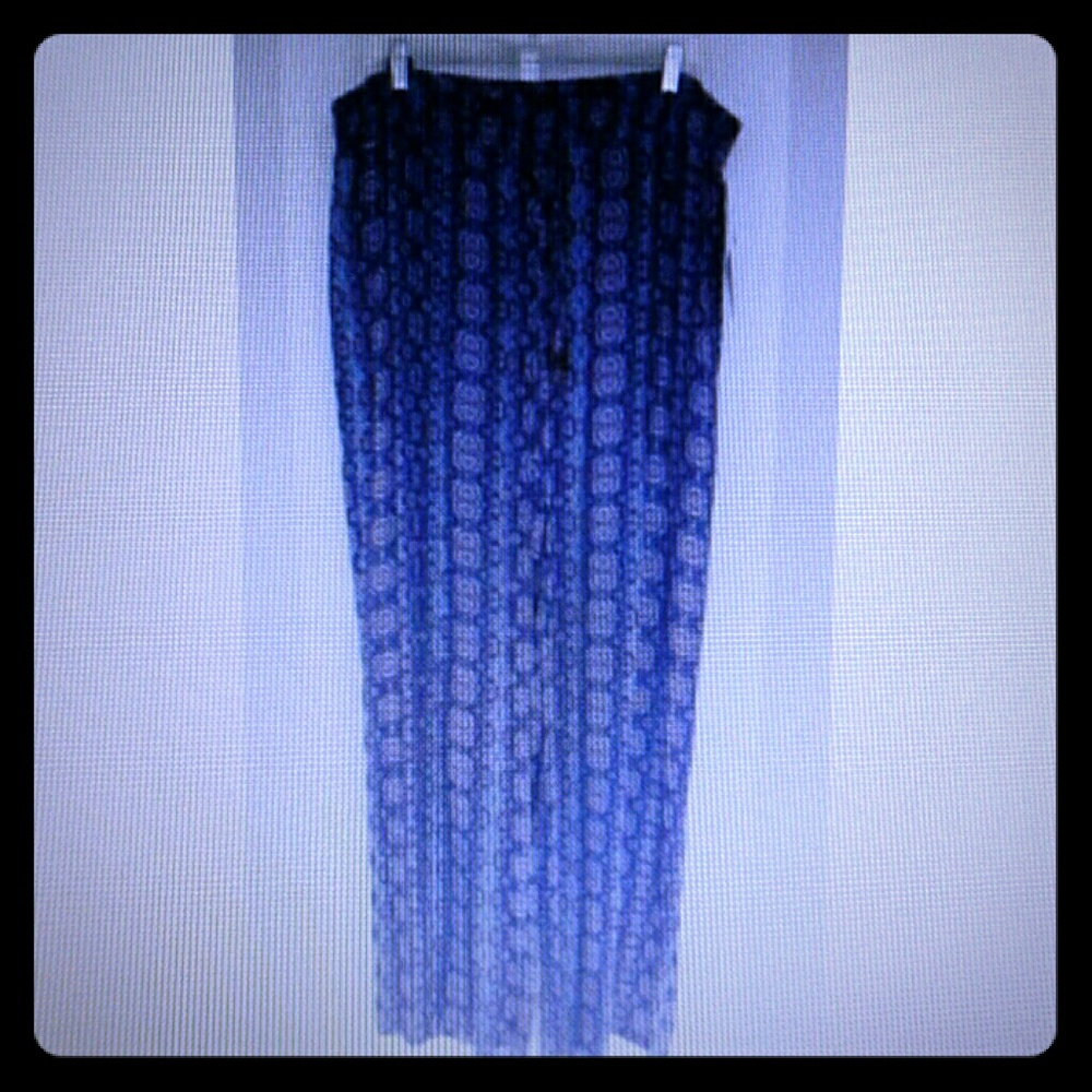Vintage America Purple drawstring pant Large