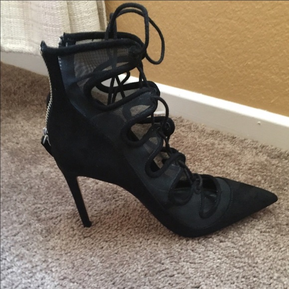 Zara Suede Ankle Bootie - Picture 4 of 4