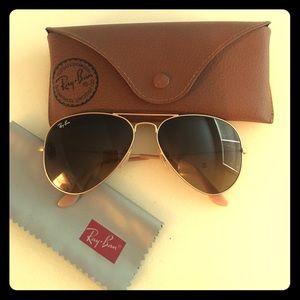 Ray-Ban aviator sunglasses