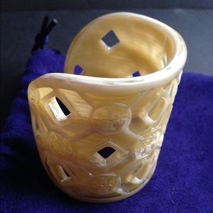 Tory burch resin cuff bracelet