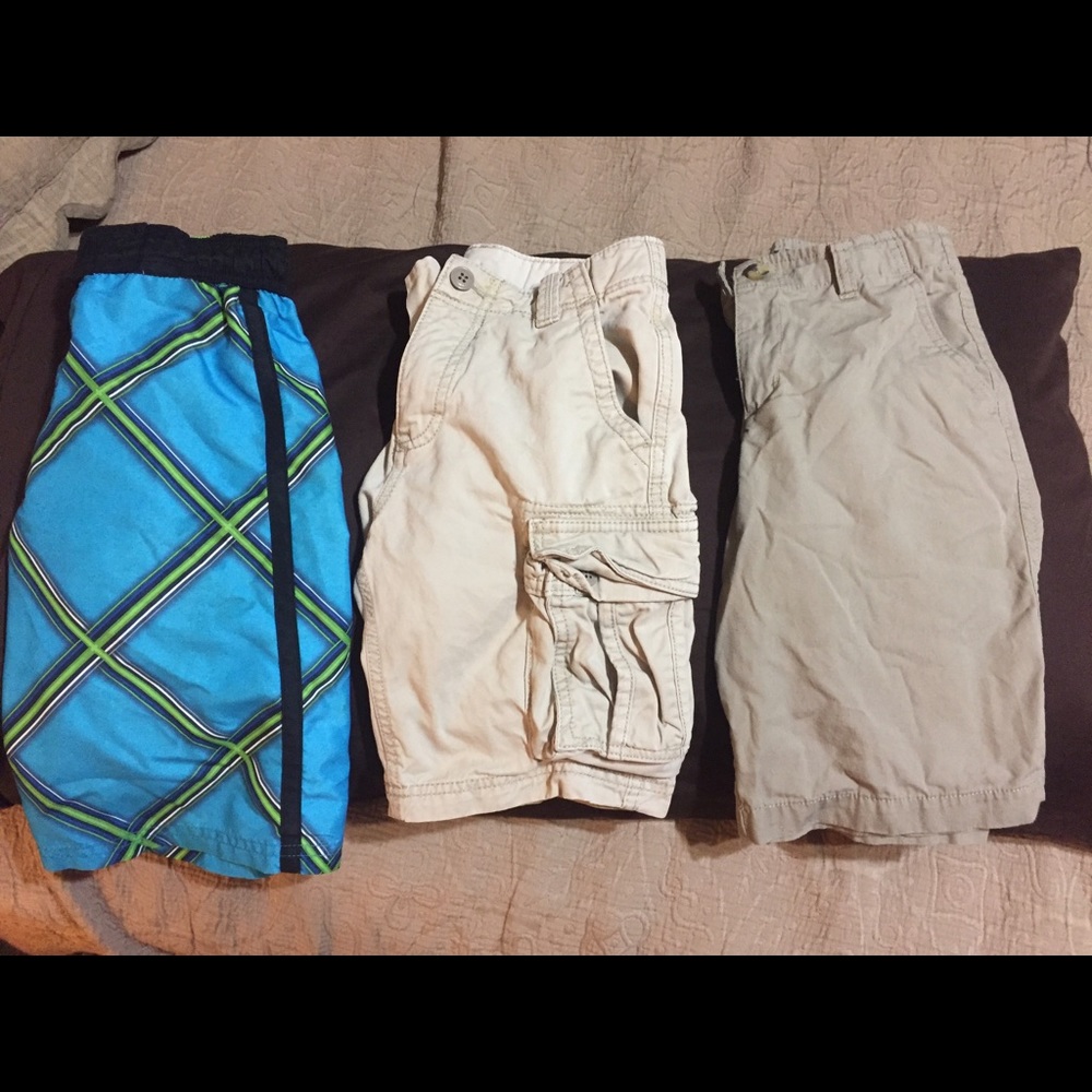 7/8 shorts and swim suit