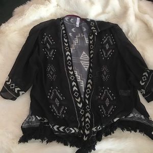 NWOT Plus Sized Women's Kimono Cardigan