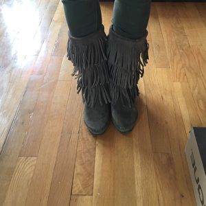 Minnetonka moccasin boot!