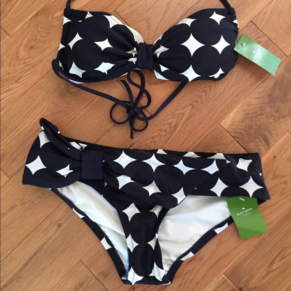 BNWT Kate Spade polka dot bikini