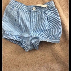 Girls Gap striped shorts (5 years)