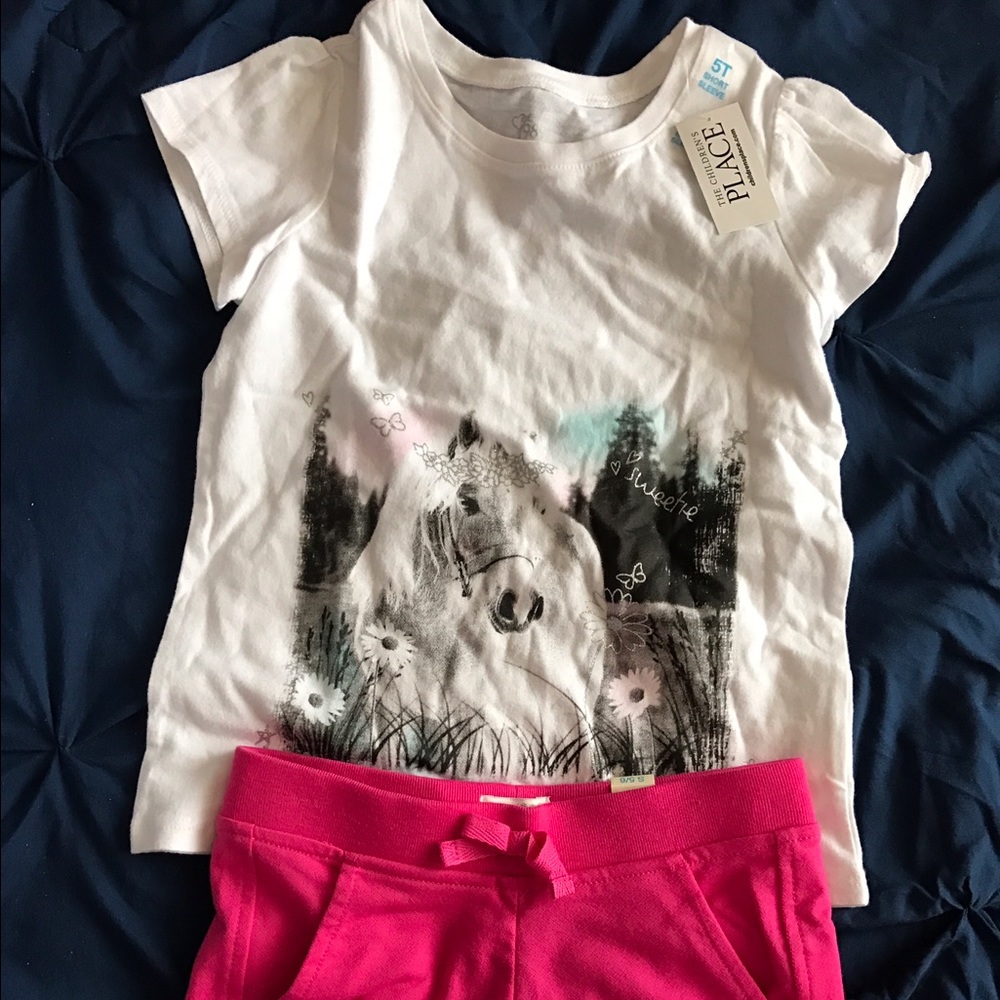 T- Shirt and Shorts