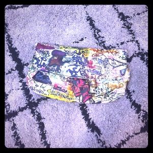 Rachel Roy Graffiti Clutch