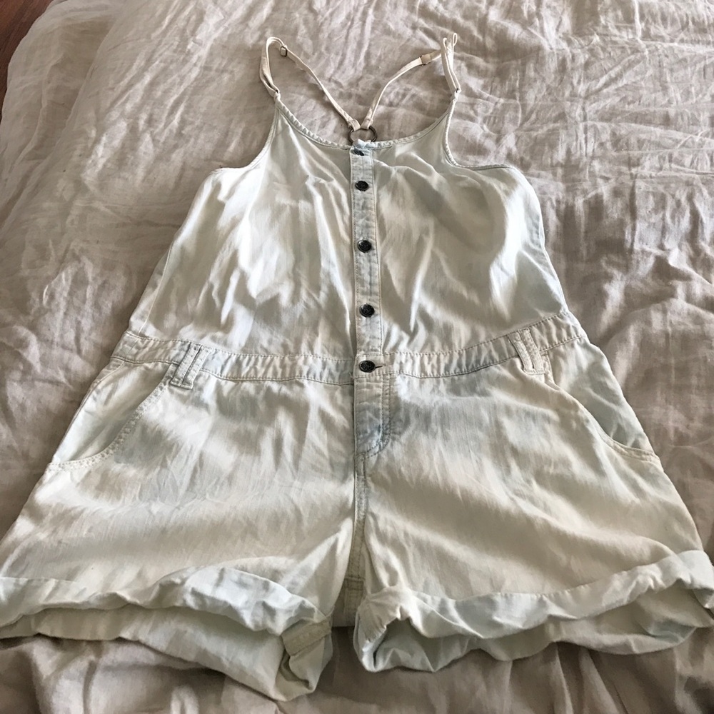 Roxy Chambray romper