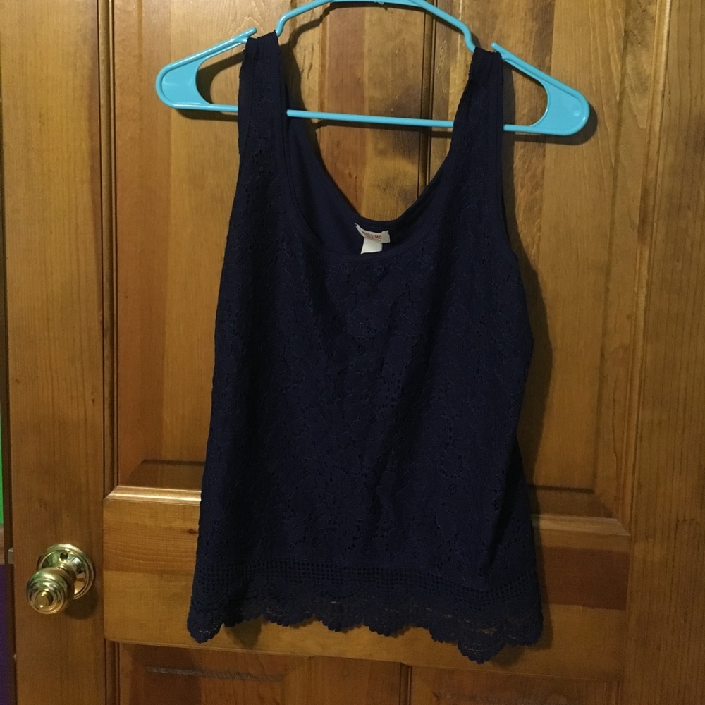 Target mossimo lace front tank large