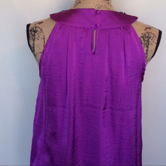 Adiva Tops - Adiva lined sequins & beaded blouse w/back button Adiva Tops - Adiva lined sequins & beaded blouse w/back button