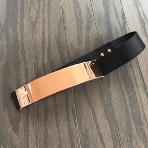 Rose Gold Mirror Belt