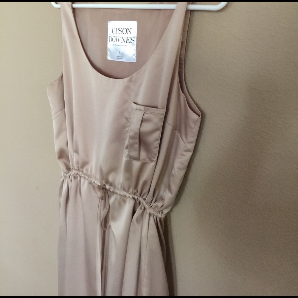 Cream UPSON DOWNES dress - Picture 3 of 5