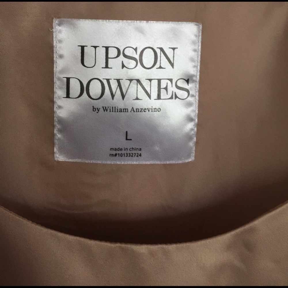 Cream UPSON DOWNES dress - Picture 4 of 5