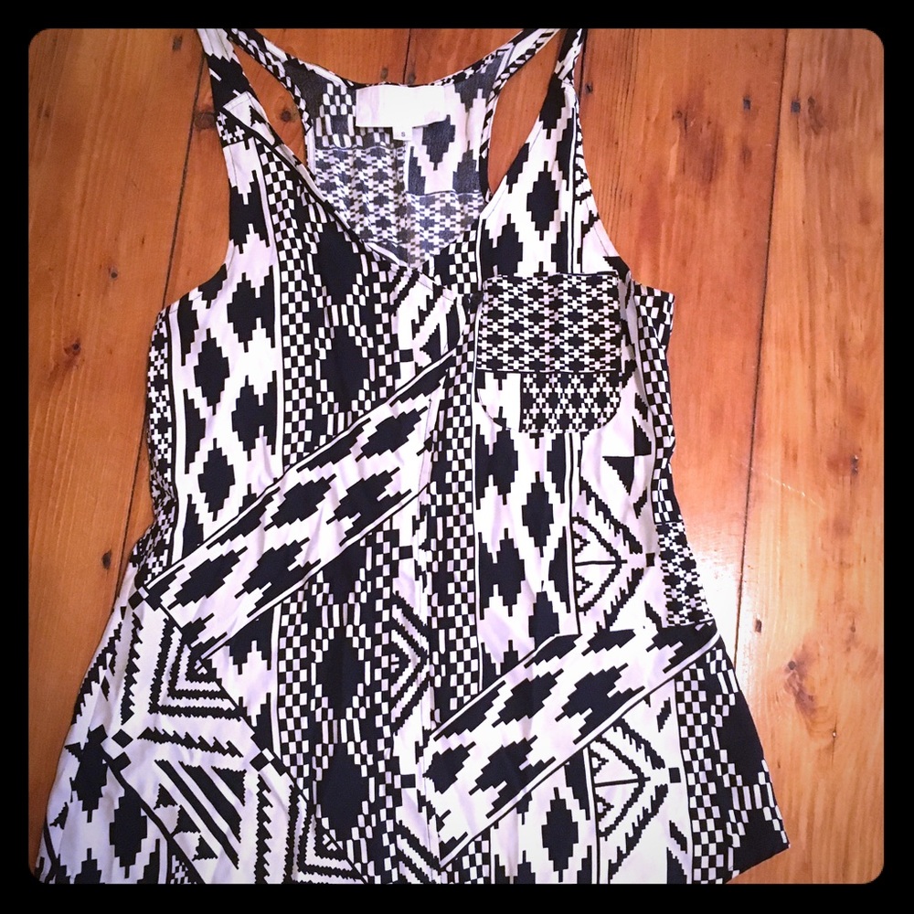 Silk Gar--de tank top. Sz sm