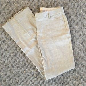 Gap "Perfect Trouser" Linen Pants
