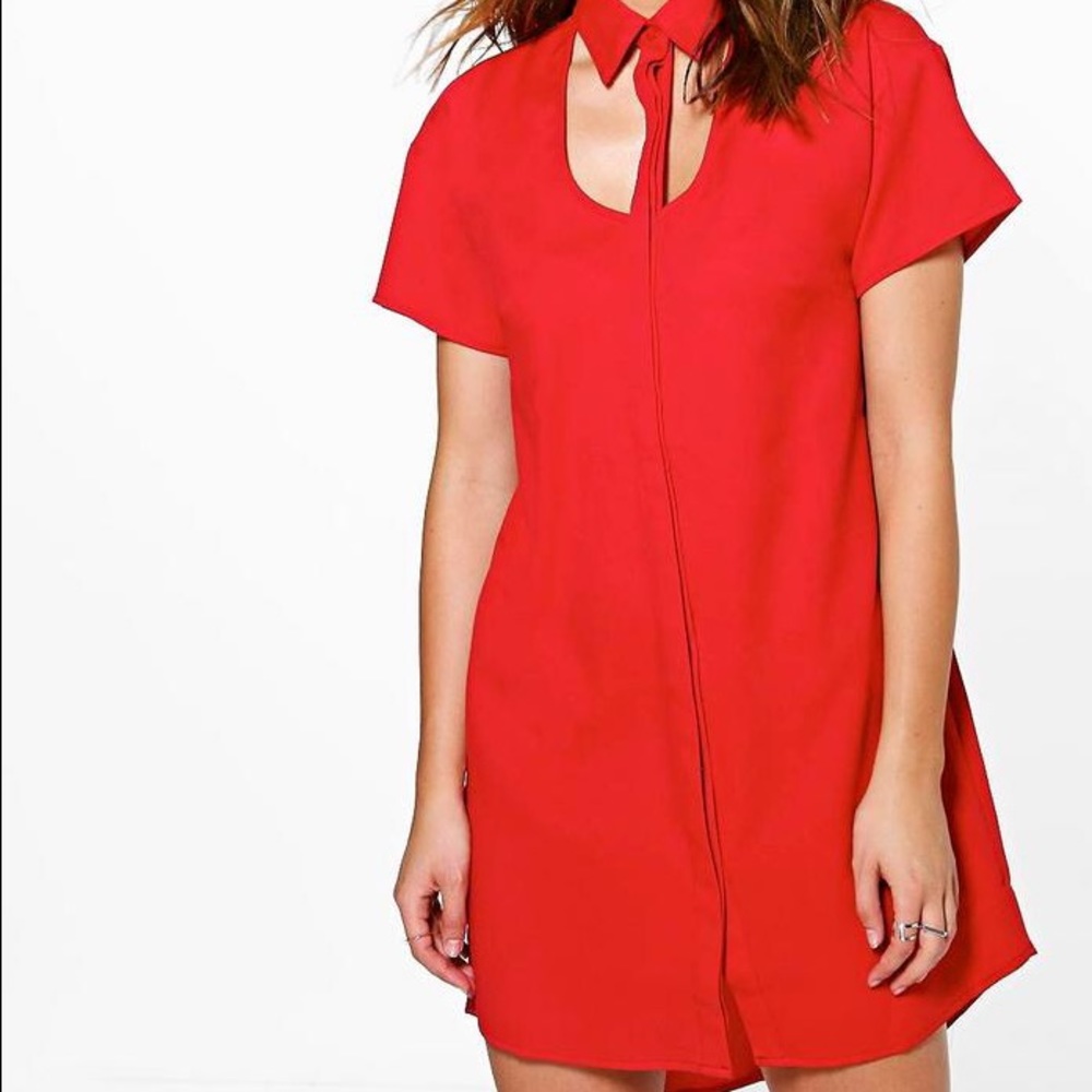 Dress with Collar