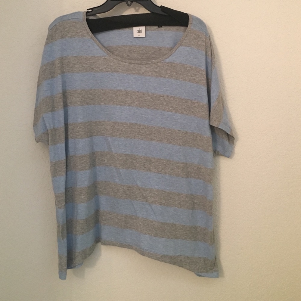 Cabi stripped Tee Sz Med